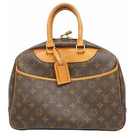 Borsa Deauville Monogram Louis Vuitton Marrone
