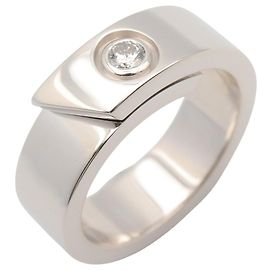 Cartier Anniversary 1PD Ring Silvery Other