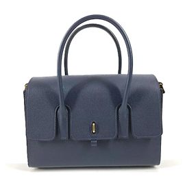 Borsa Tote Drag 22 di Hermès Blu navy