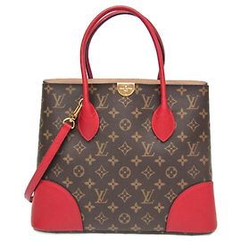 Louis Vuitton Monogram Flandrin Handbag Red Monogram