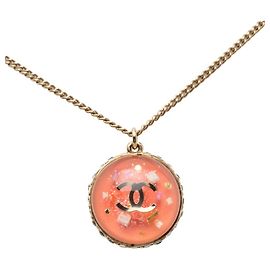 Collar Domo Coco Mark de Chanel Dorado