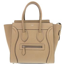 Céline Borsa da viaggio Celine in micro pelle beige Beige