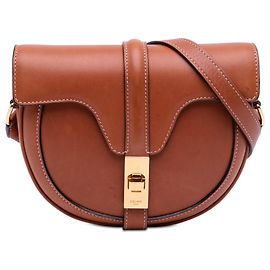 Céline Besace 16 en veau brun Celine petite Marron Marron clair