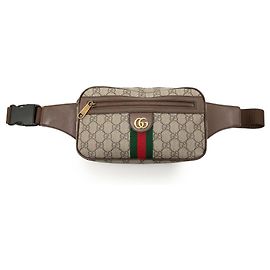 Gucci Beige GG Supreme Web Ophidia Belt Bag Beige
