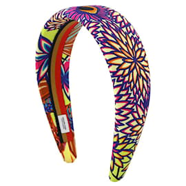 Hermès Hermes Gina Headband Wild Singapore Silk Multicolor Multiple colors