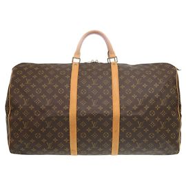 Sac Boston Keepall 60 Louis Vuitton Marron