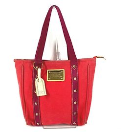 Borsa tote Antigua Cabas MM Louis Vuitton Rosso