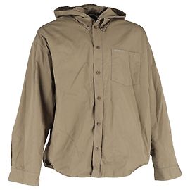 Veste Parka à Capuche Balenciaga en Coton Beige Beige