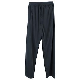 Balenciaga Drawstring Track Pants in Navy Blue Polyester  Blue Navy blue