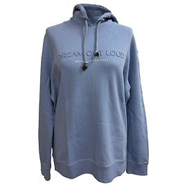 Brunello Cucinelli Dream Out Loud Hoodie aus hellblauer Baumwolle Blau Hellblau