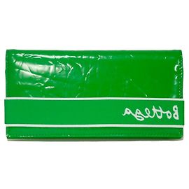 Cartera larga verde Bottega Veneta Verde