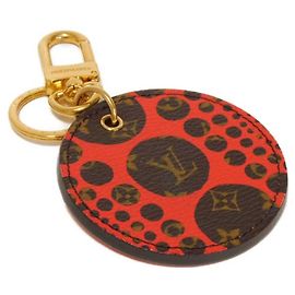 Portachiavi Monogram Louis Vuitton Rosso Monogramma