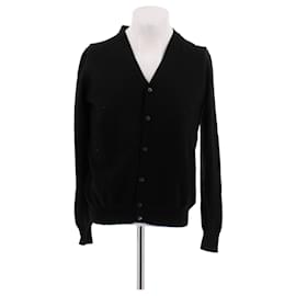 Prada Schwarzer Wollcardigan Schwarz