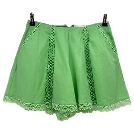 Autre Marque CHARO Green Short Skirt Green