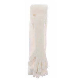 Autre Marque Bufanda blanca de lana Blanco