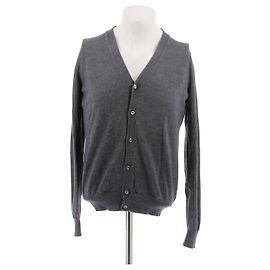 Prada Cárdigan gris de lana Gris