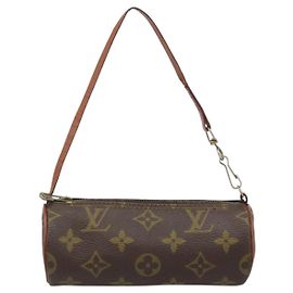 Pochette Papillon Monogram en Toile Mini Louis Vuitton Marron