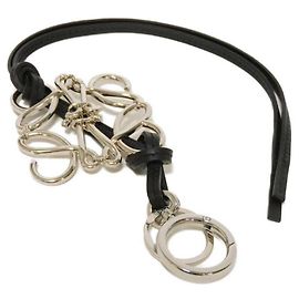 Portachiavi Anagramma Loewe Nero Argento
