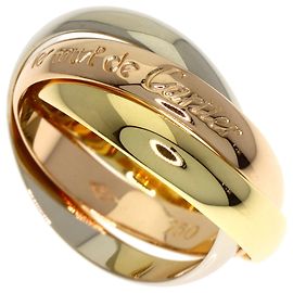 Anel Trinity Cartier em ouro amarelo rosa e branco Outro