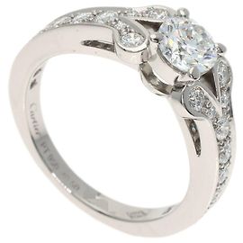 Cartier Ballerina Diamantring aus Platin Andere