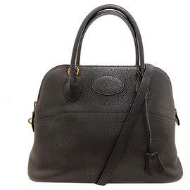 Hermès Hermes Bolide 31 Handbag Black