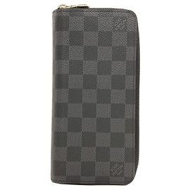 Louis Vuitton Damier Graphite Long Wallet Damier ebene