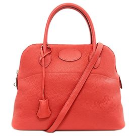 Borsa Hermès Bolide 31 rossa Rosso
