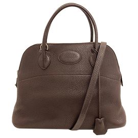 Borsa Hermès Bolide 31 Marrone scuro