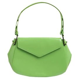 Bolsa Bottega Veneta V Ring Verde de Couro Verde