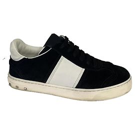 Baskets Flycrew Valentino Garavani daim noir Noir