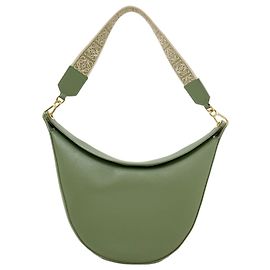 Sac à épaule unique Loewe Luna Vert