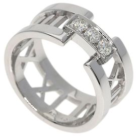 Tiffany & Co. Atlas 3-Diamond Band Ring Other