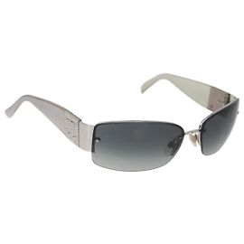 CHANEL Sunglasses plastic Opal CC Auth 162593 Other