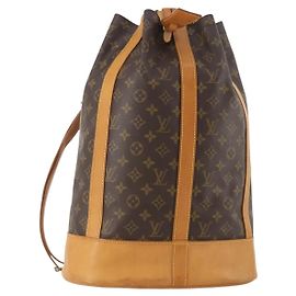 LOUIS VUITTON Bolsa de Ombro Monogram Randonnee GM M42244 Auth LNZ108 Monograma
