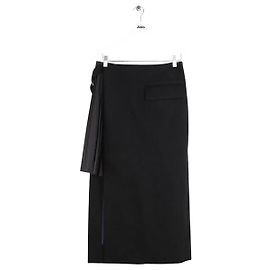 Sacai Schwarzer Rock Schwarz