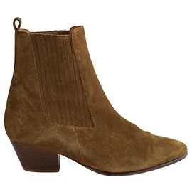 Sandro Western boots khaki Khaki