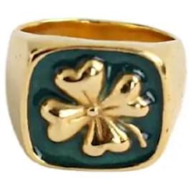 Autre Marque Anel dourado Dourado