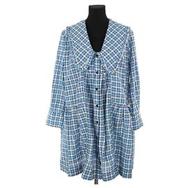 Ganni Vestido azul Azul