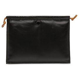 Hermès Milo Pelle di Pecora Pilo Pochette Nero