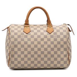 Louis Vuitton Damier Azur Speedy 30 Branco