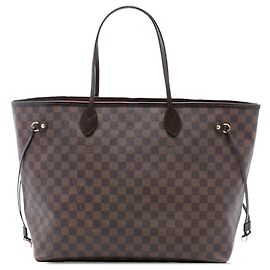 Louis Vuitton Damier Ebene Neverfull GM Brown