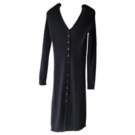 Autre Marque Schwarzes Strickkleid Größe M (36/38 Fr) Schwarz