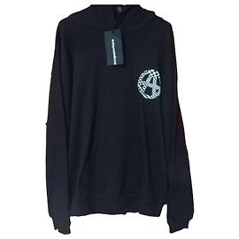 Autre Marque Sudadera con capucha Acupuncture, Nueva con Etiqueta Negro