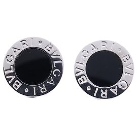 Bulgari Orecchini in onice K18WG BVLGARI D'oro