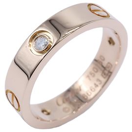 Cartier 750 3P Diamond Love Ring Golden