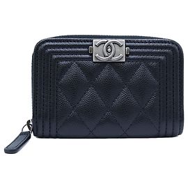 Monedero Chanel Boy Negro