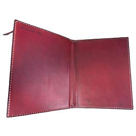 Hermès Protège Semainier in Bordeaux Leather Other