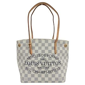Louis Vuitton Damier Azur Cabas PM Tote Bag Other