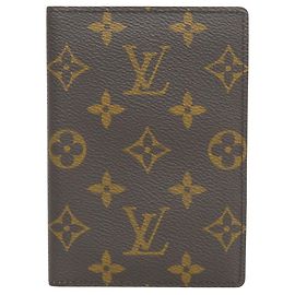Capa de Passaporte Monograma Louis Vuitton Monograma