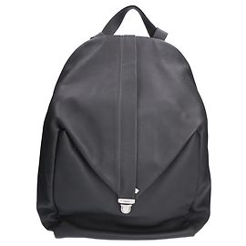 Valextra Cortina Pebbled Leather Backpack Brown